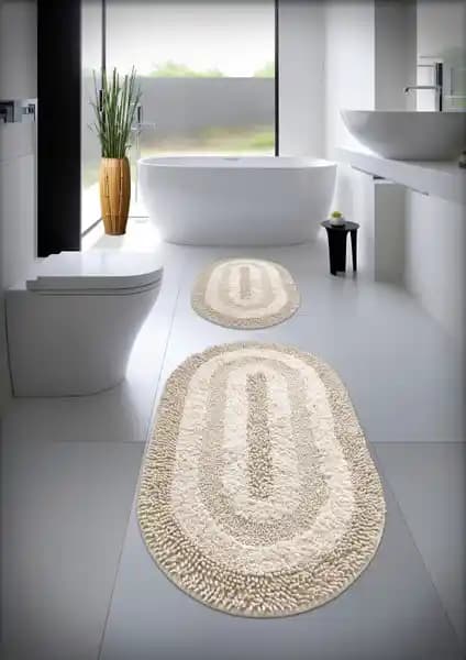 Cotton Crafty %100 Pamuk El Tafting Su Emici Banyo Paspas Seti Detaylı İnceleme ve Özellikler