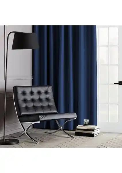 Cotton Studio Siyahout Karartma Perde Lacivert Modern Estetik ve İşlevsel Tasarım