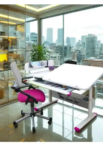 Creo Mobili Vega Advanced: Ergonomik ve Şık Çalışma Masası Çocuk ve Yetişkinler İçin