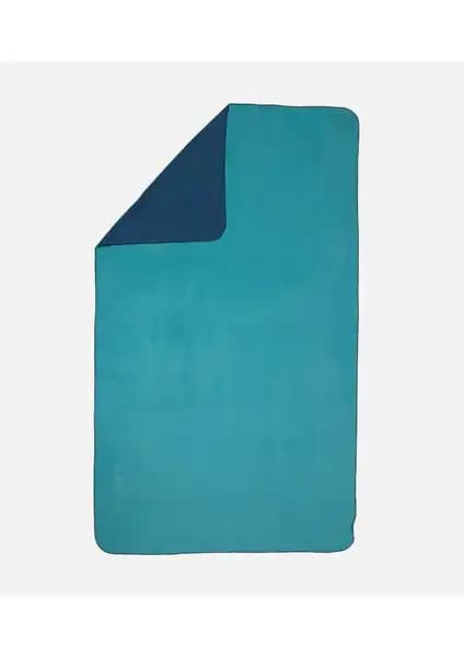 Decathlon Nabaiji Çift Taraflı Mikrofiber Havlu Pratik ve Hızlı Kuruyan Spor ve Seyahat Aksesuarı