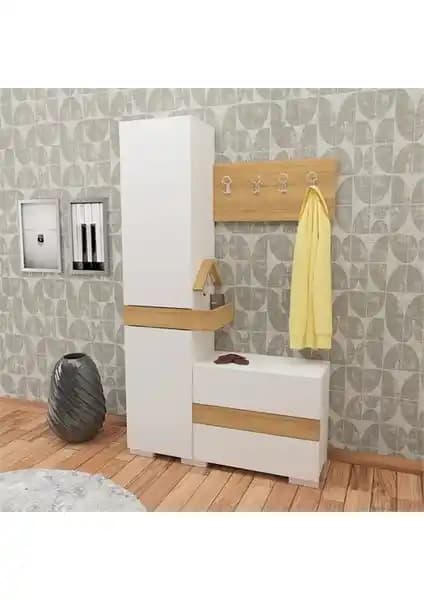 Decorotika Rufi Portmanto: Şık ve Fonksiyonel Giriş Dekorasyonu Ürünü