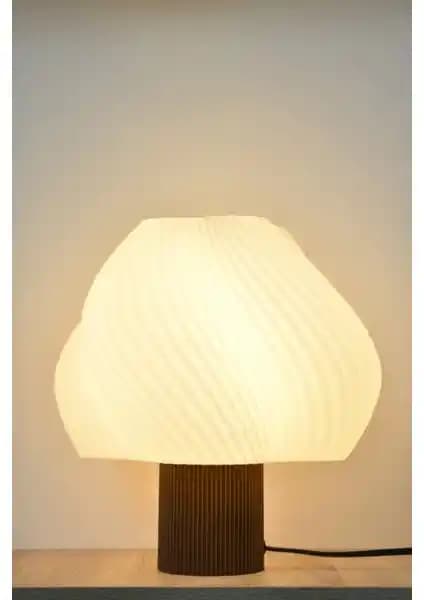 Deep Concept Creamaura Modern Kahverengi Abajur Ev Dekorasyonuna Şıklık Katıyor