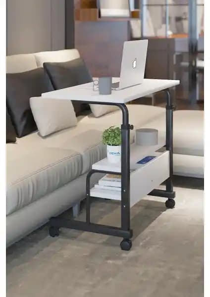 Dehalimited 80X40 Yükseklik Ayarlı ve Tekerlekli Çok Fonksiyonlu Çalışma Masası Özellikleri ve Kullanım Avantajları