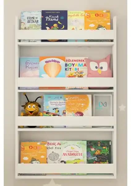 Dekomotif Montessori MDF Çocuk Odası Eğitici Kitaplık İncelemesi ve Özellikleri