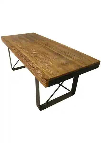 Deryawood Masif Ahşap Masa: Dayanıklılık ve Estetiğin Modern Buluşması (75-90 karakter)