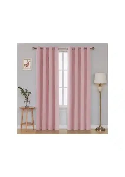 Devor Kadife Görünümlü Fonluk Perde Rustik Tarz Ev Dekorasyonu İçin Uygun