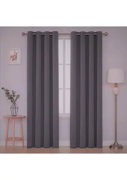 Devor Kadife Görünümlü Fonluk Perde: Rustik ve Şık Tasarım, Dayanıklı Kumaş Özelliği