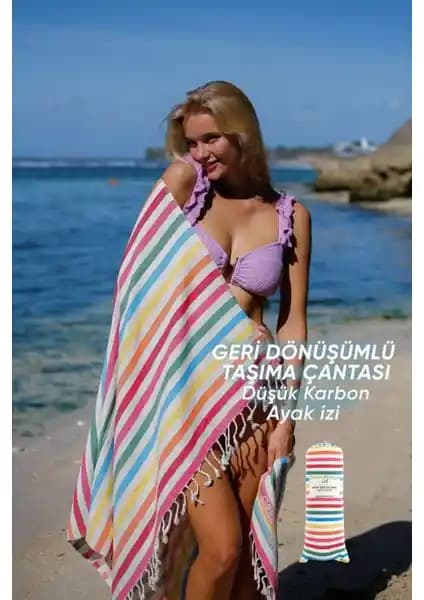 Doğa Dostu Green Petition Mare Viva Peştemal: Sürdürülebilir ve Şık Plaj Aksesuarı