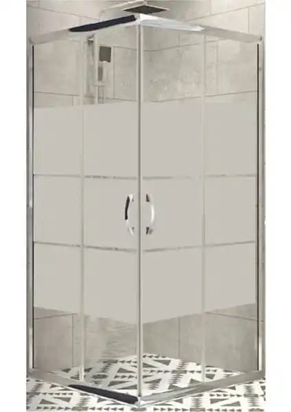 Durul Duşakabin Kare Kumlama Box Desen 5mm Yükseklik 190cm Modern Banyo Çözümü