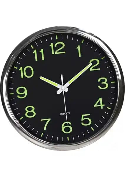 Elaccent F Fityle 12 inç modern duvar saati şık ve fonksiyonel tasarımıyla iç mekanlara uygun