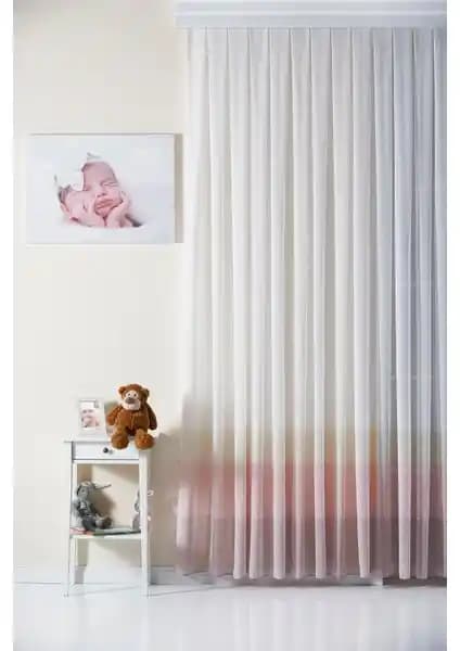 Elenor 1/2,5 Orta Pileli Şeritli Keten Görünümlü Çocuk Odası Tül Perde İncelemesi