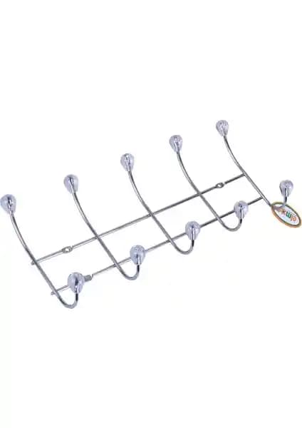 Elmop 5 Li Krom Duvar Tipi Tel Askı: Dayanıklı ve Estetik Tasarım ile Mekanları Geliştirme