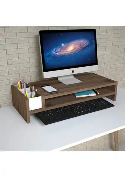 Emkawood Sally Çırağan Laptop Standı: Modern ve Ergonomik Çalışma Ortamları İçin İdeal Çözüm