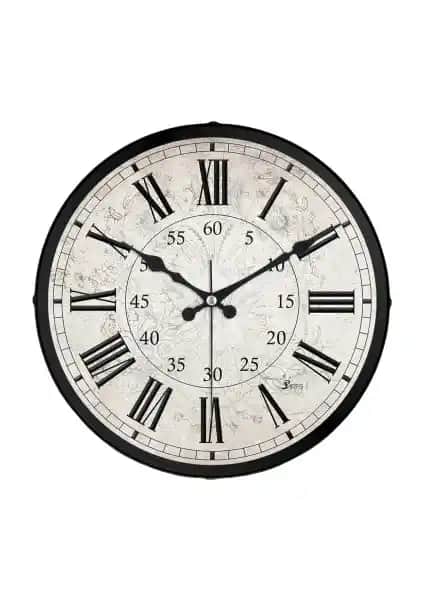 Emores Dekoratif Cam Bombe Sessiz Mekanizma Duvar Saati - Modern ve Şık Tasarım