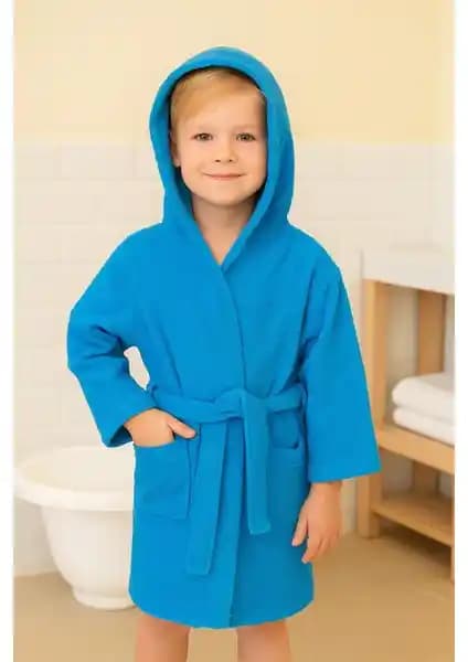 Ender Home CottonVerse Genç ve Çocuk Kapşonlu Bornozları Yüksek Kalite ve Konfor Sunar