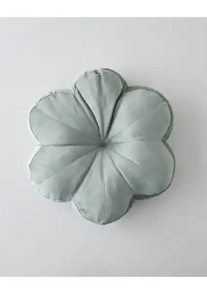 English Home Artistic Bloom Dekoratif Kırlent 40 cm Yeşil Şık ve Dayanıklı Ev Dekorasyon Ürünü