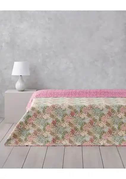English Home Blossom Bouquet Çift Kişilik Modern Yatak Örtüsü Renkli ve Dayanıklı Tasarım
