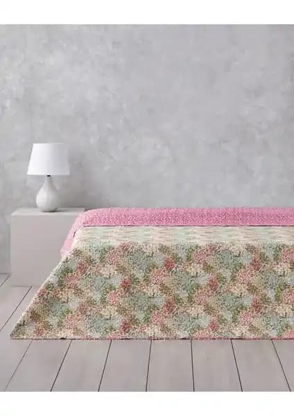 English Home Blossom Bouquet Çift Kişilik Modern Yatak Örtüsü Renkli ve Dayanıklı Tasarım