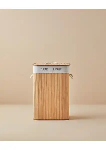 English Home Fancy Bambu Katlanabilir Çamaşır Sepeti: Şık ve Fonksiyonel Ev Temizlik Ürünü