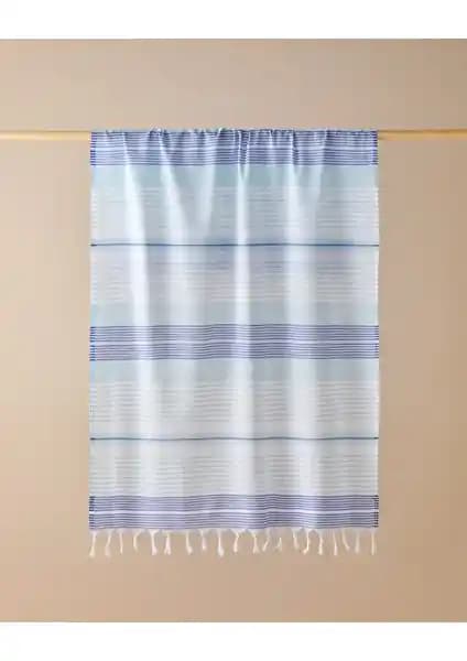 English Home River Serisi Çizgili Pamuklu Peştamal: Şık ve Fonksiyonel Günlük Kullanım İçin