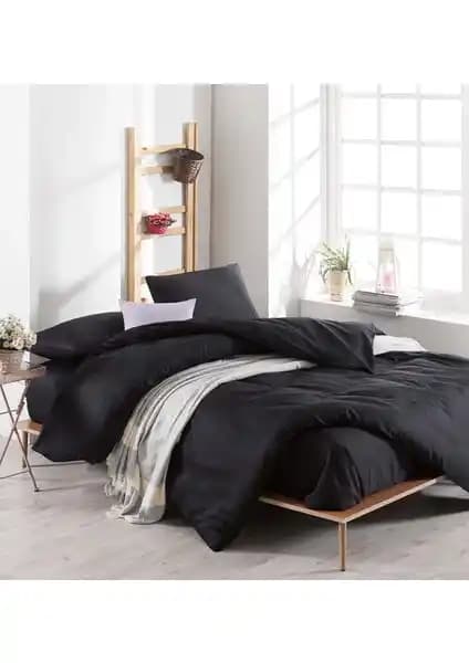 Enlora Home Paint Çift Kişilik Nevresim Takımı Siyah Tasarımı ve Kullanıcı Yorumları