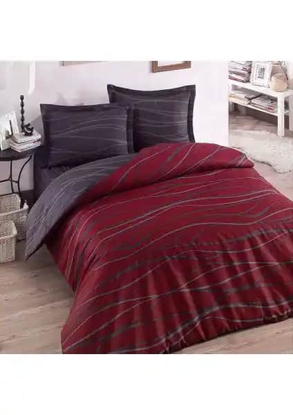 Enlora Home Verda Bordo Kolay Ütülenir Çift Kişilik Nevresim Takımı Detaylı İnceleme