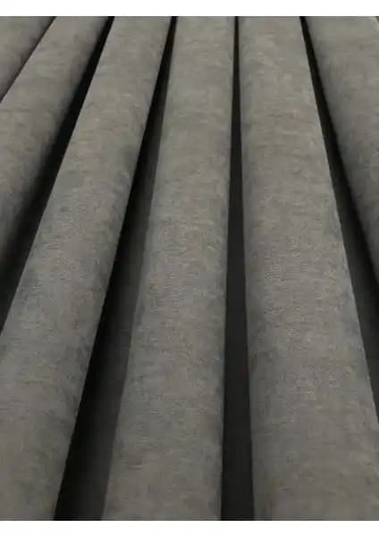 Erdoğanlar Koza Ada Fonluk Antrasit Tek Kanat Perde Modern ve Şık Tasarım Özellikleri