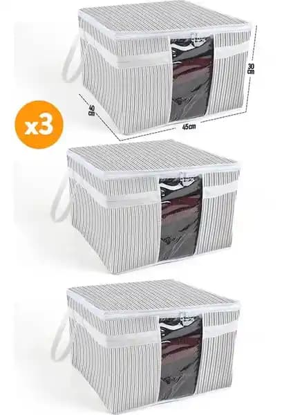 Esti Pencereli Hava Geçirgen Kazak Hurcu: Pratik ve Şık Depolama Çözümü