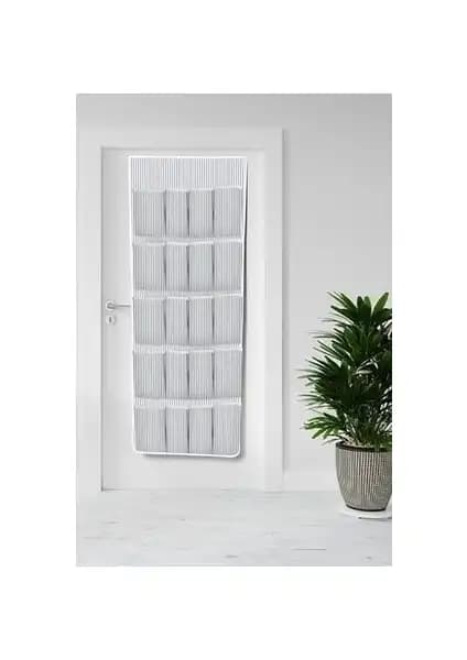 Esti Serstil 20 Cepli Kapı Arkası Çok Amaçlı Organizer ile Pratik ve Dayanıklı Depolama Çözümü