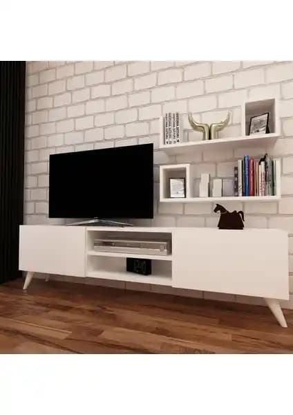 Evbingo Doğa TV Ünitesi: Modern ve Fonksiyonel Oturma Odası Mobilyası