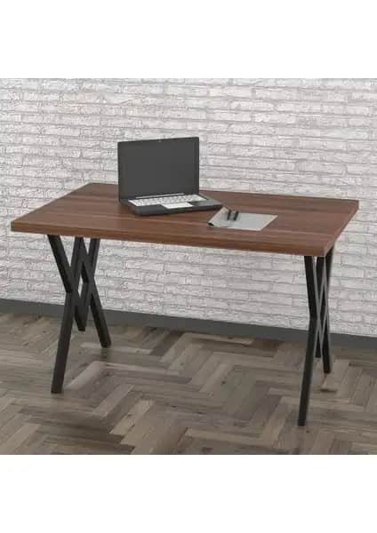 EVDEMO Koza Çalışma Masası Ceviz: Modern ve Dayanıklı Tasarım ile Ofis ve Ev Kullanımı