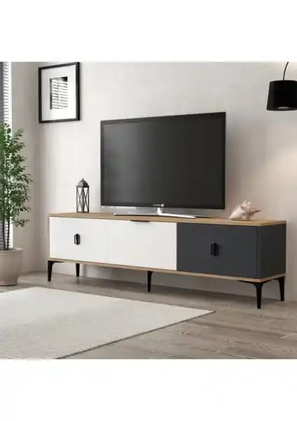 EVMO Home 3501 Neva TV Ünitesi Sağlıklı Malzeme ve Modern Tasarımın En İyi Seçeneği