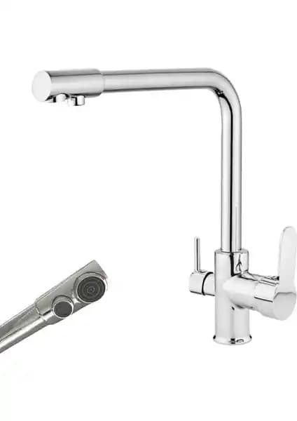 Evora 3 Yollu Su Arıtma Musluğu: Modern ve Fonksiyonel Mutfak Çözümü