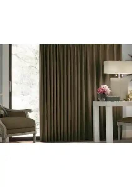 Evsa Home Siyah Karartma Güneşlik Perde 100x260 cm Şık ve Fonksiyonel Tasarım