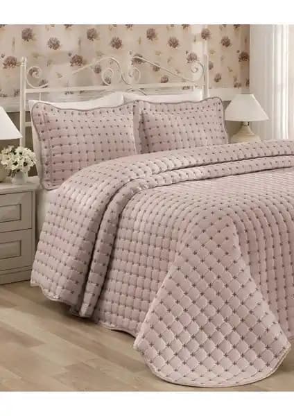 Faiend Çift Kişilik Kapitone Yatak Örtüsü Seti Şık ve Dayanıklı Tasarım Özellikleriyle