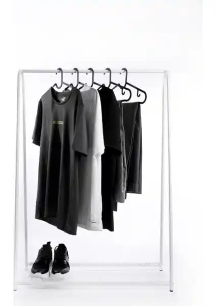 Fec Reklam Metal Ayaklı Askılık Modern ve Dayanıklı Depolama Çözümü