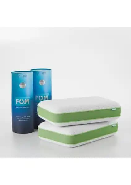 Fom 2'li Tombik Full Ortopedik Masaj Etkili Visco Yastık Kampanyası