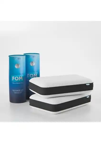 FOM 2'li Tombik Ortopedik Masaj Etkili Visco Yastık ile Konfor ve Sağlık