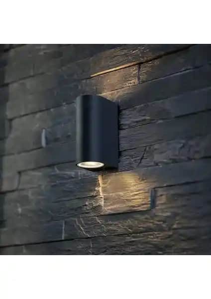 Full Reyon Çift Yönlü Siyah Dekoratif Duvar Aplikleri İç ve Dış Mekan Kullanımı