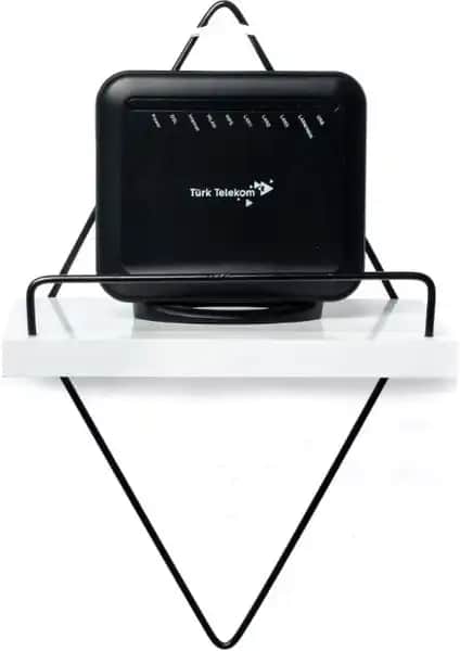 Full Reyon MDF Dekoratif Modem Rafı Çok Amaçlı ve Şık Tasarımıyla Öne Çıkar