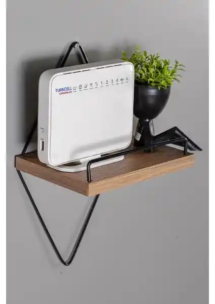 Full Reyon MDF Dekoratif Modem Rafı Modern Çok Amaçlı Şık Tasarım