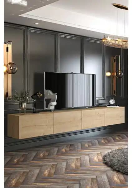 Givayo Milan TV Ünitesi: Modern Tasarım ve Esneklik Sunan Şık Mobilya Çözümü