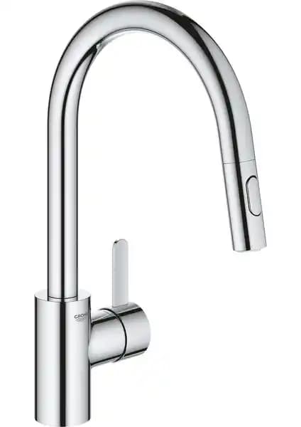 Grohe Eurocosmo Tek Kumandalı Mutfak Bataryası Modern Tasarım ve Fonksiyonellik