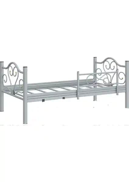 Gün Trend Beyaz Metal Karyola: Modern ve Dayanıklı Tek Kişilik Uyku Çözümü