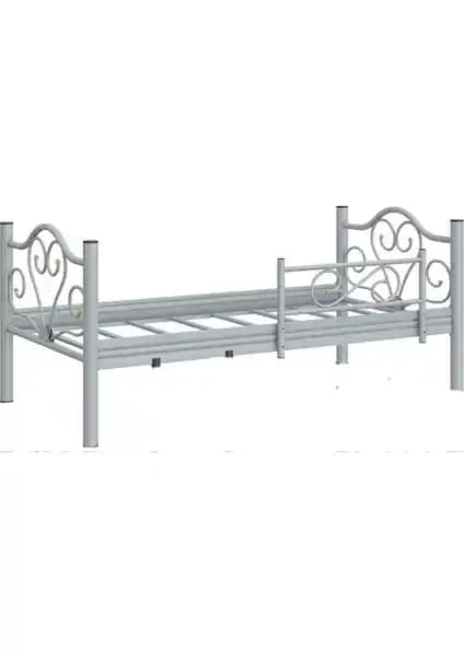 Gün Trend Beyaz Metal Karyola: Modern ve Dayanıklı Tek Kişilik Uyku Çözümü