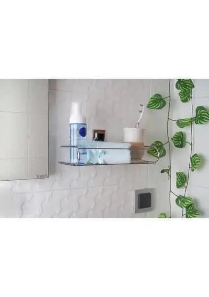 Hagen Paslanmaz Çelik Duş Sepeti: Modern ve Dayanıklı Banyo Depolama Çözümü