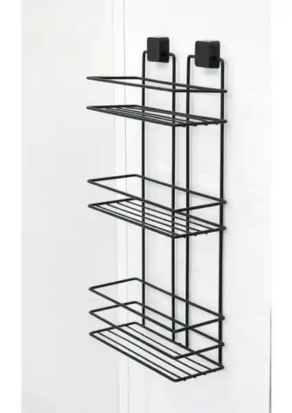 Hagen Paslanmaz Yapışkanlı Banyo Şampuanlık Seti: Dayanıklı ve Pratik Montaj Çözümü