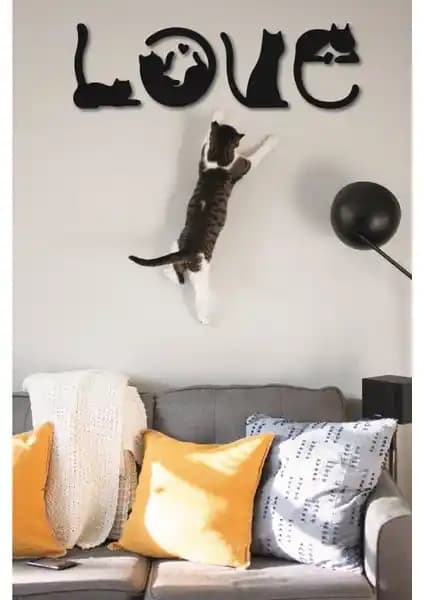 Hellove Kedi Tablosu: Evinize Şıklık ve Sıcaklık Katacak Dekoratif Parça