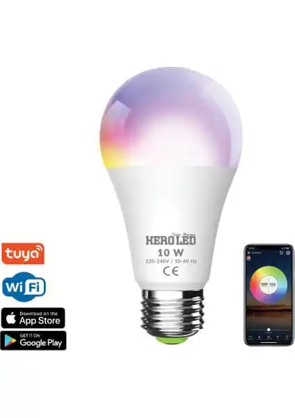 Hero Led 10 Watt Wifi Ampul ile Akıllı ve Enerji Verimli Aydınlatma Çözümü