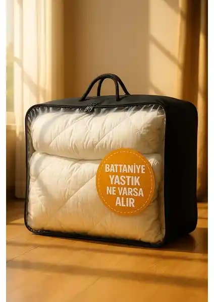 Hig Home Geniş Hacimli Şeffaf Hurç ile Ev Düzeninizi Kolaylaştırın ve Eşyalarınızı Güvenle Saklayın